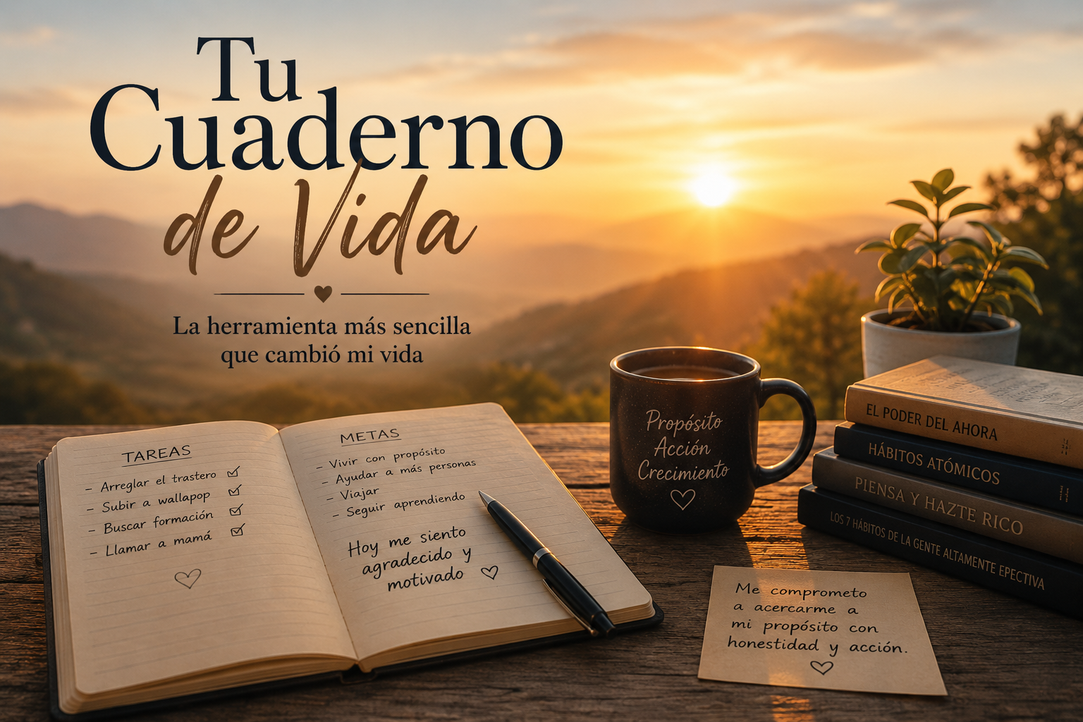 Tu Cuaderno de Vida: la herramienta más sencilla que cambió mi vida